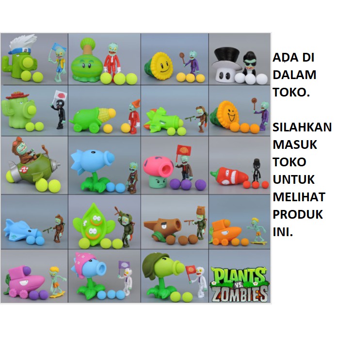 Alas Map Plant VS Zombie Tatakan Matras Mainan Zombies