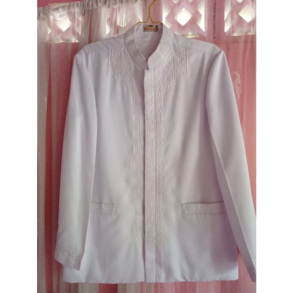 Baju / koko / muslim / atasan / gamis / pria / putih