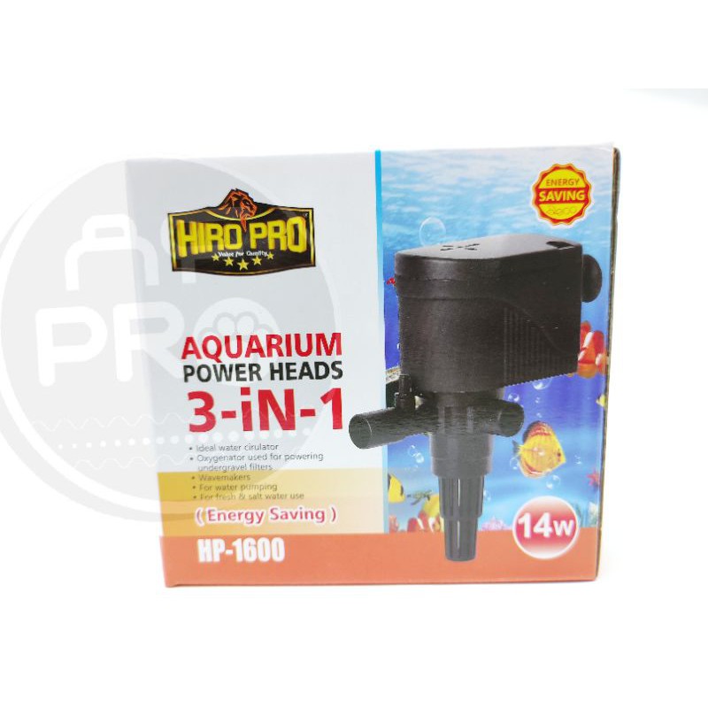 Promo murah pompa aquarium HIRO PRO HP 1600