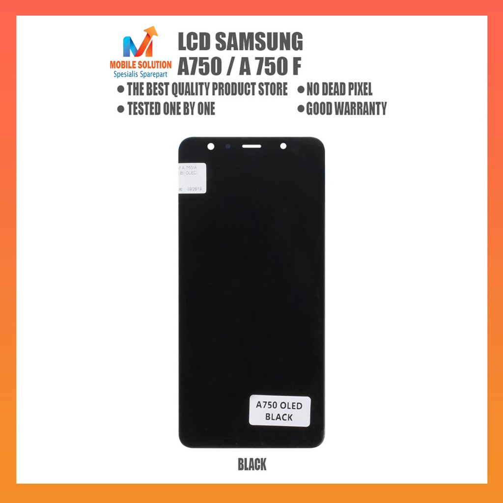 Grosir LCD Samsung A7 A750F 2018 Versi OLED Fullset Touchscreen Garansi 1 Bulan + Packing / Bubbel