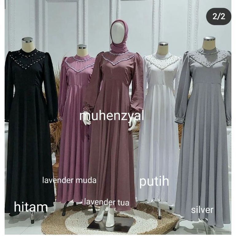 eva dress-gaun muslimah-gaun kondangan-gaun terbaru