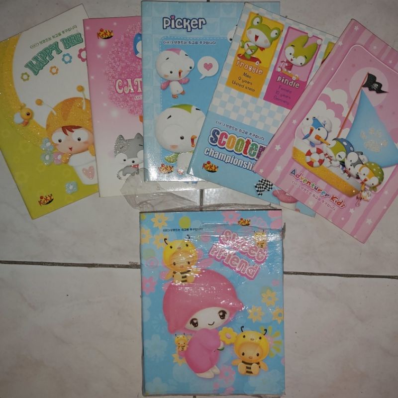 

buku tulis kiky anak 38 lembar isi 15 buku