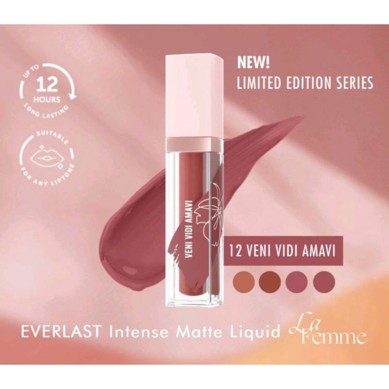 Wardah Instaperfect Everlast Intense Matte Liquid Lipcream