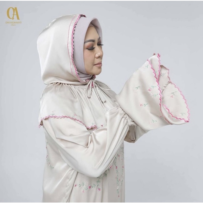 MUKENA PONCO BEIGE - OKKY ASOKAWATI