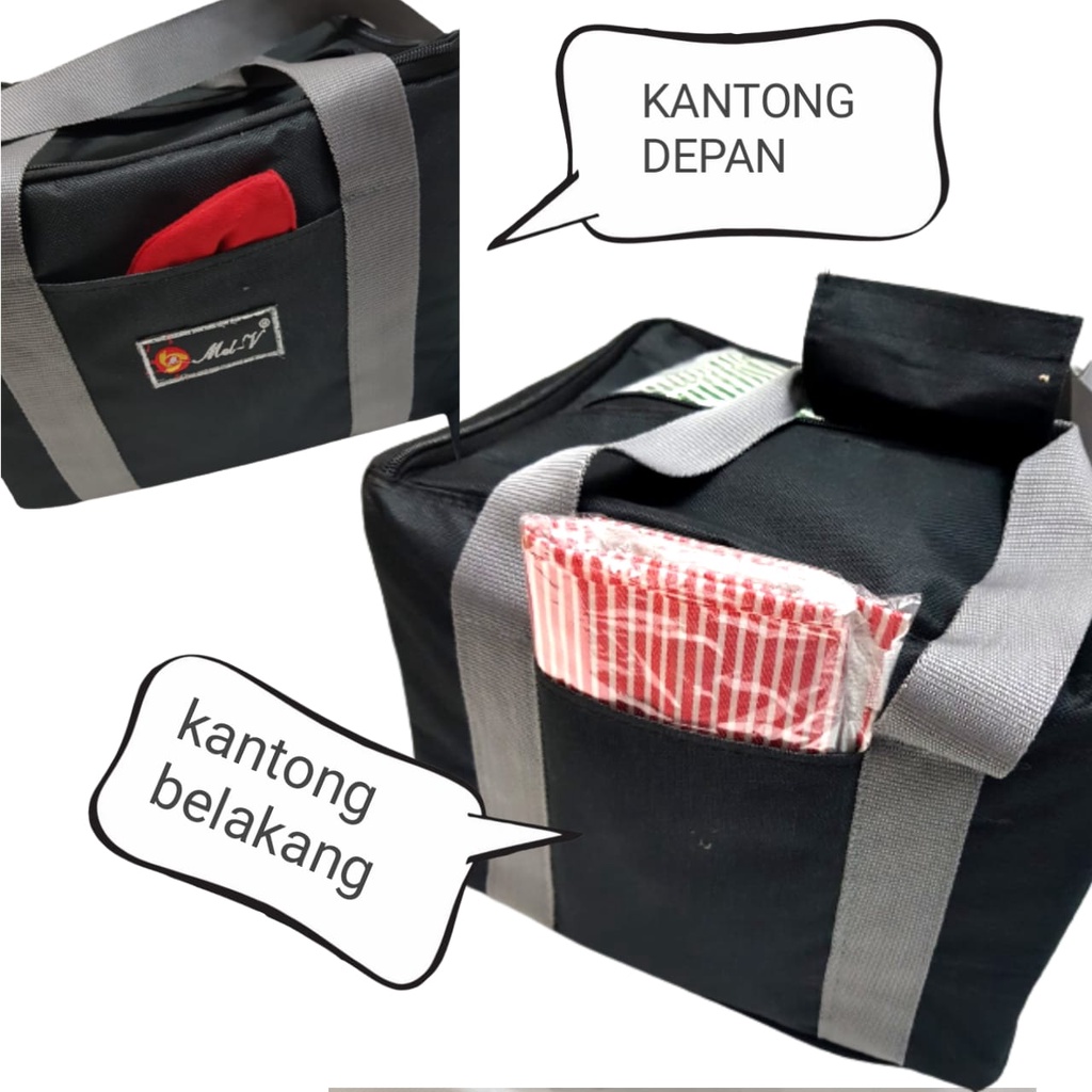 A6K  6 KANTONG  TAS DRIVER  ONLINE  TAS KURIR ONLINE  / COOLER BAG TAS FOIL OJOL MAKANAN TAS FOOD MAKANAN