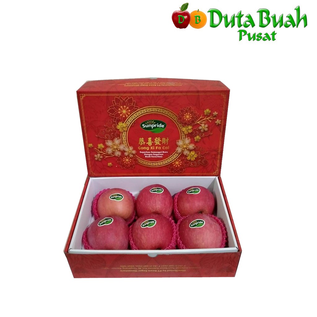 DUTA BUAH GIFT APEL FUJI SUNPRIDE 6S (/BOX)