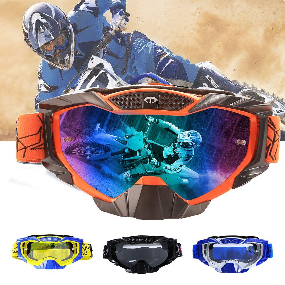 Populer Kacamata Motor Riding Accessori Motocross Ski Goggle Anti Silau Eyewear Sunglasses Kacamata Helm