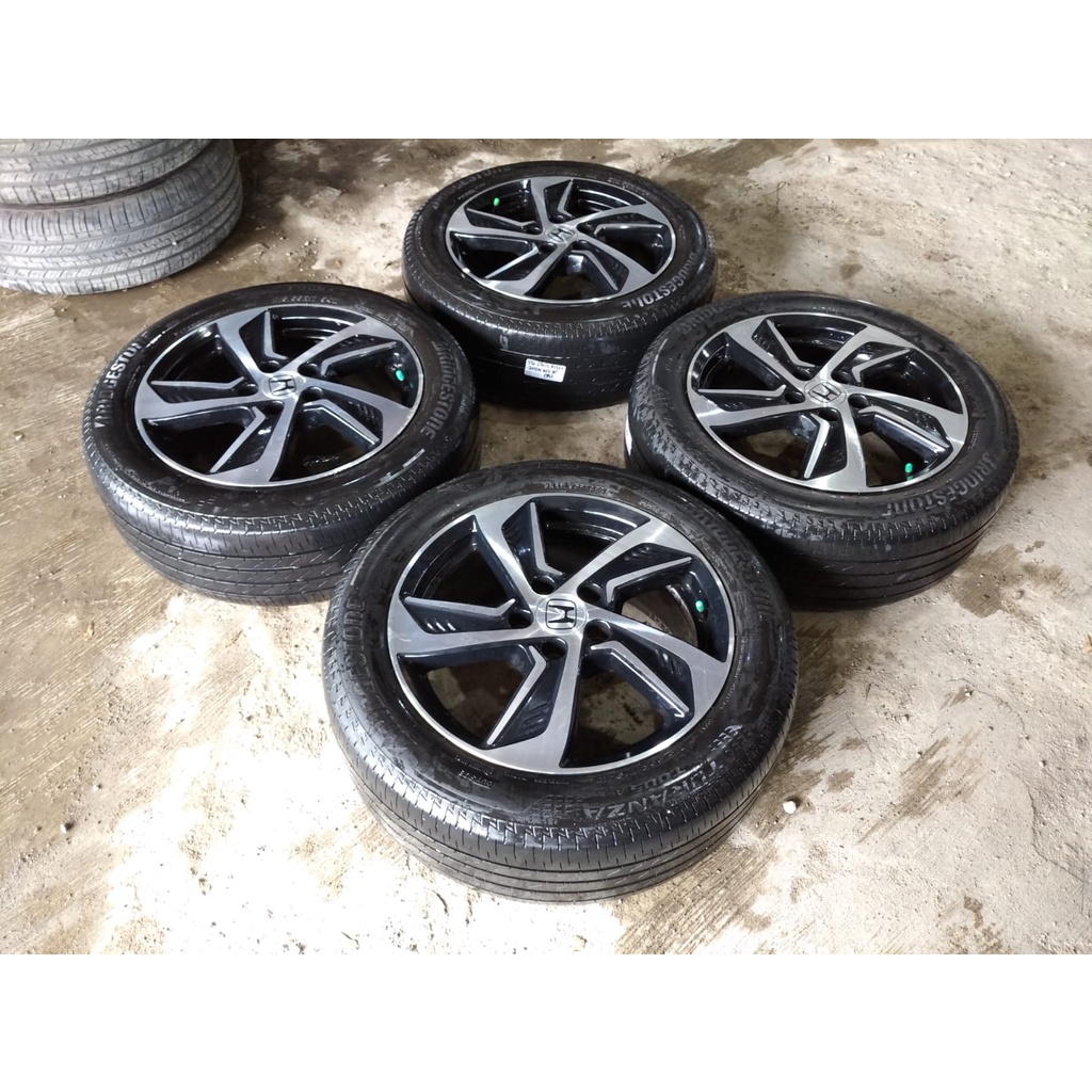 pelek velg mobil std orginal civic ring 17 ban 215/55/r17 bridgestone