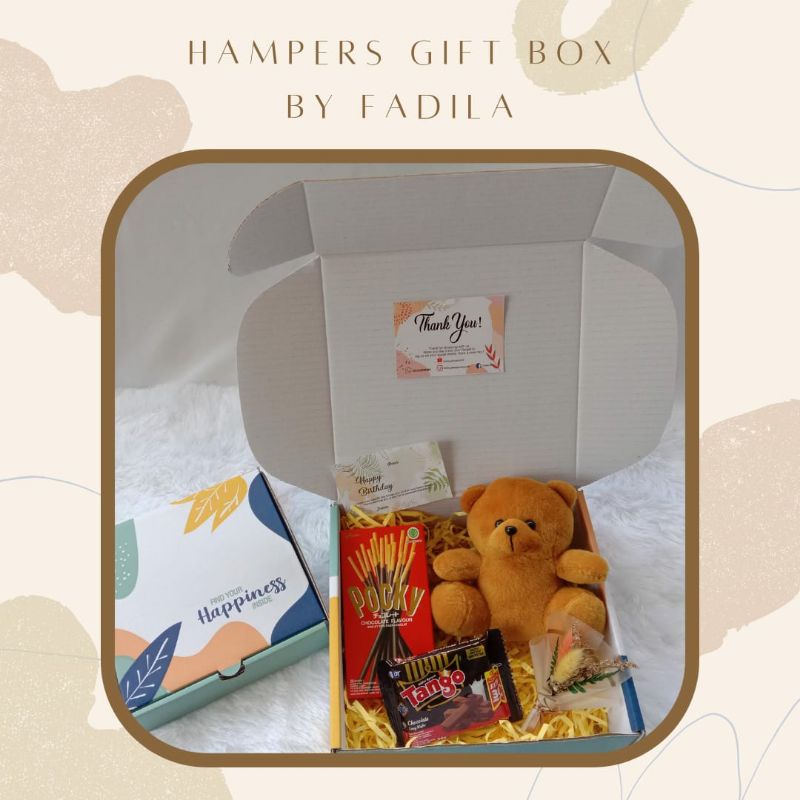 

COD - Hampers gift box /Hampers murah / Hadiah boneka / Kado ulang tahun / Kado Anniversary / Hadiah spesial