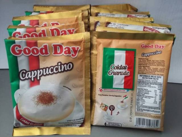 Kopi good day cappuccino sachet 25g