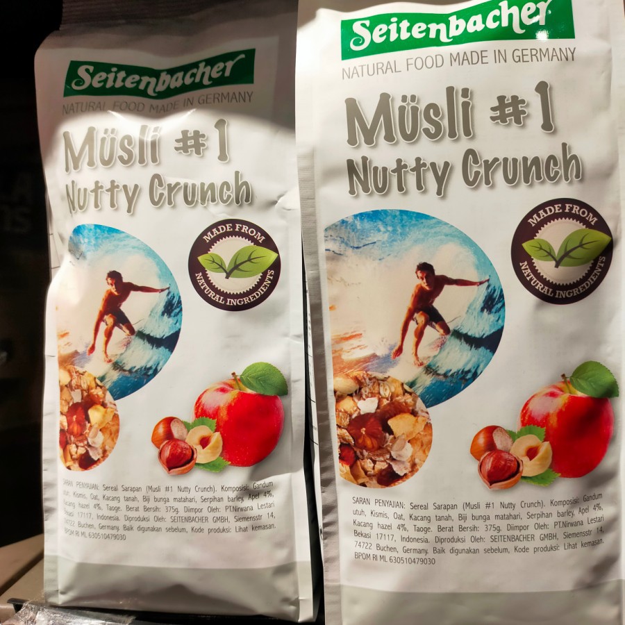 

seitenbacher musli #1 Nutty Crunch 375gr