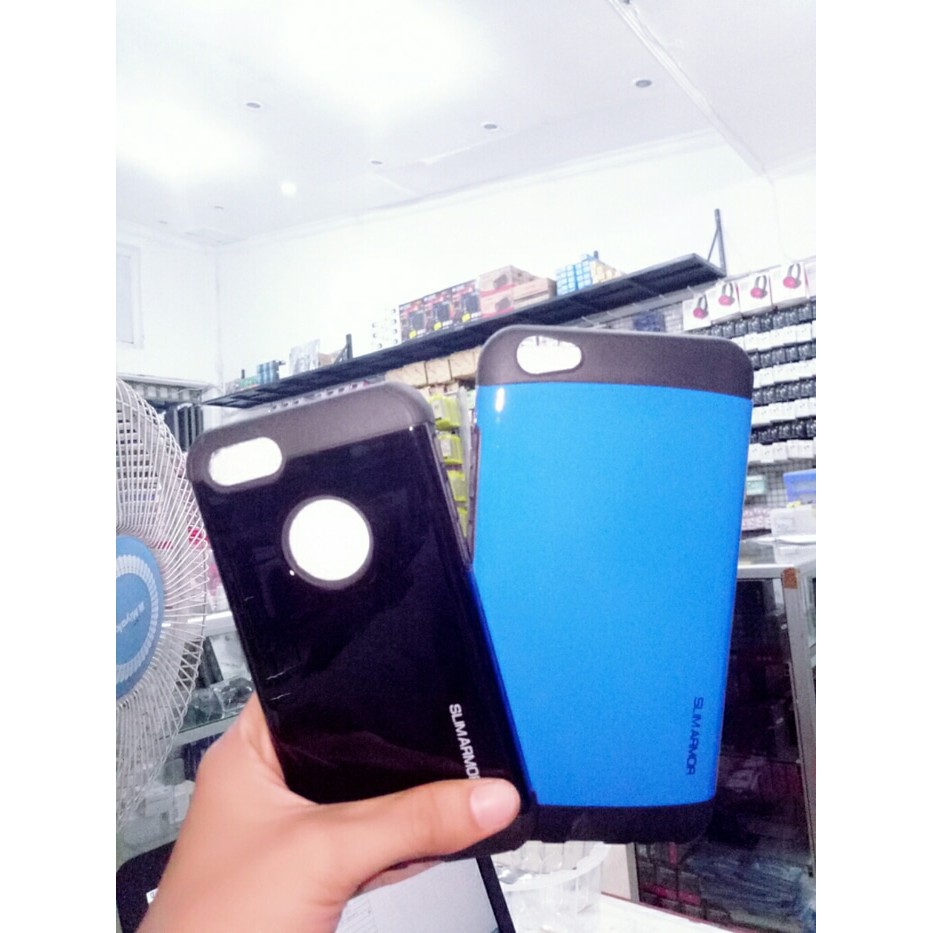 Luxury Spigen Slimarmor Samsung J7 prime    Hardcase   Dual Case   Sli Unik