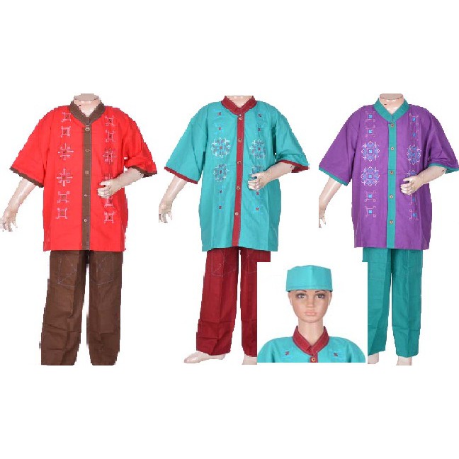 baju muslim anak cowok pesantren BT1059 Baju Koko anak Corak umur 8tahun