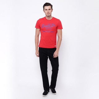 New Product Edwin Celana Jeans Reguler Fit Pria Panjang Black 506-72-Black Free Ongkir