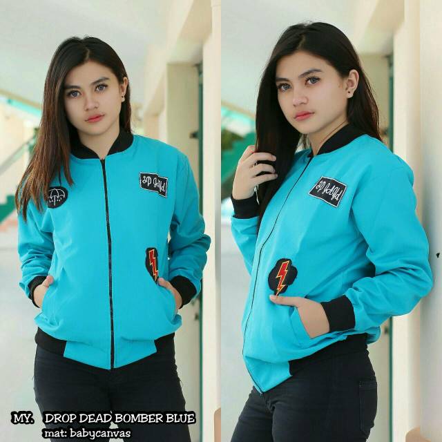 Myumiwshop dropdead bomber my babycanvas jacket