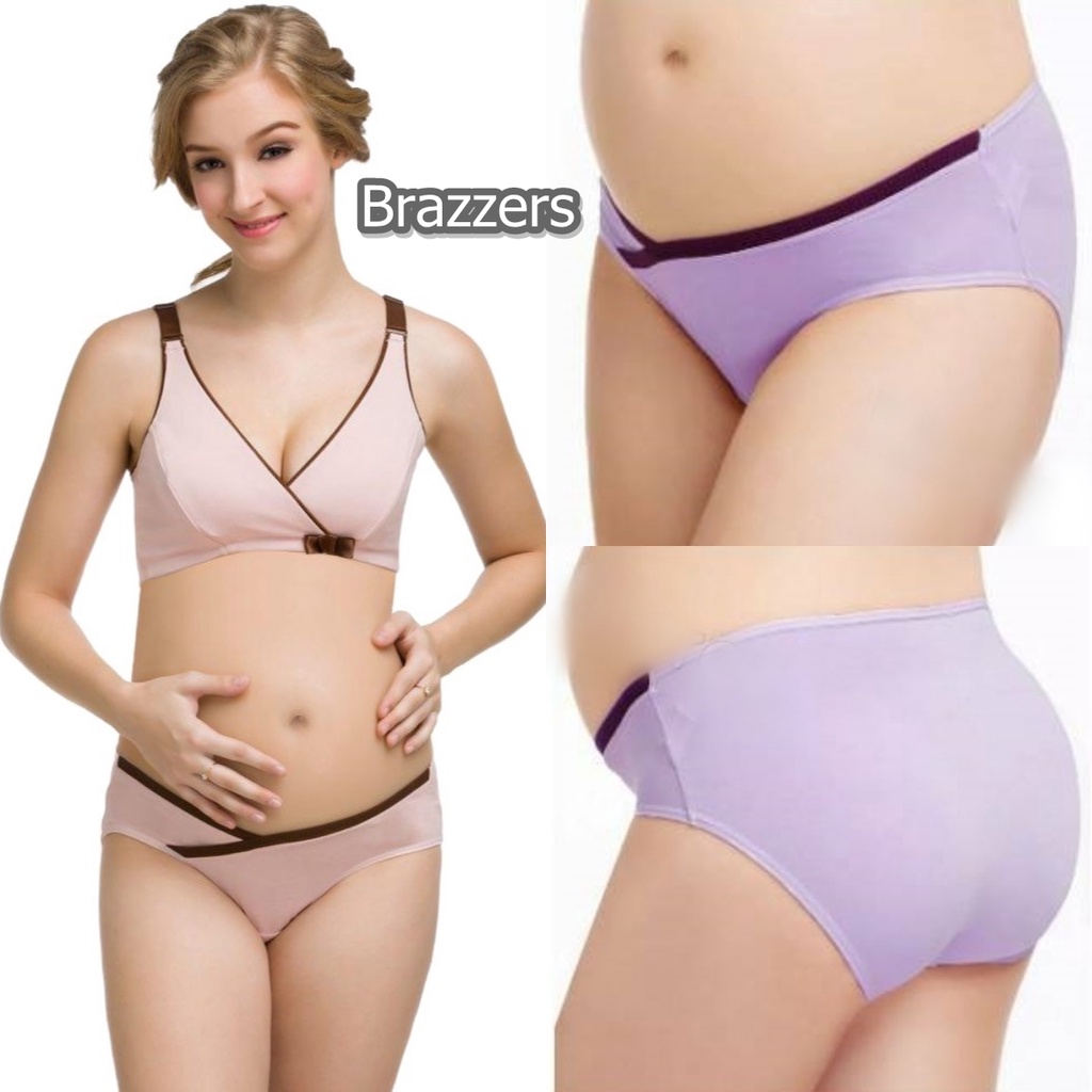 Celana Dalem Cancut Cd Untuk Ibu Wanita Hamil Bumil Ukuran Size Jumbo L XL Bahan Katun Lembut Adem S