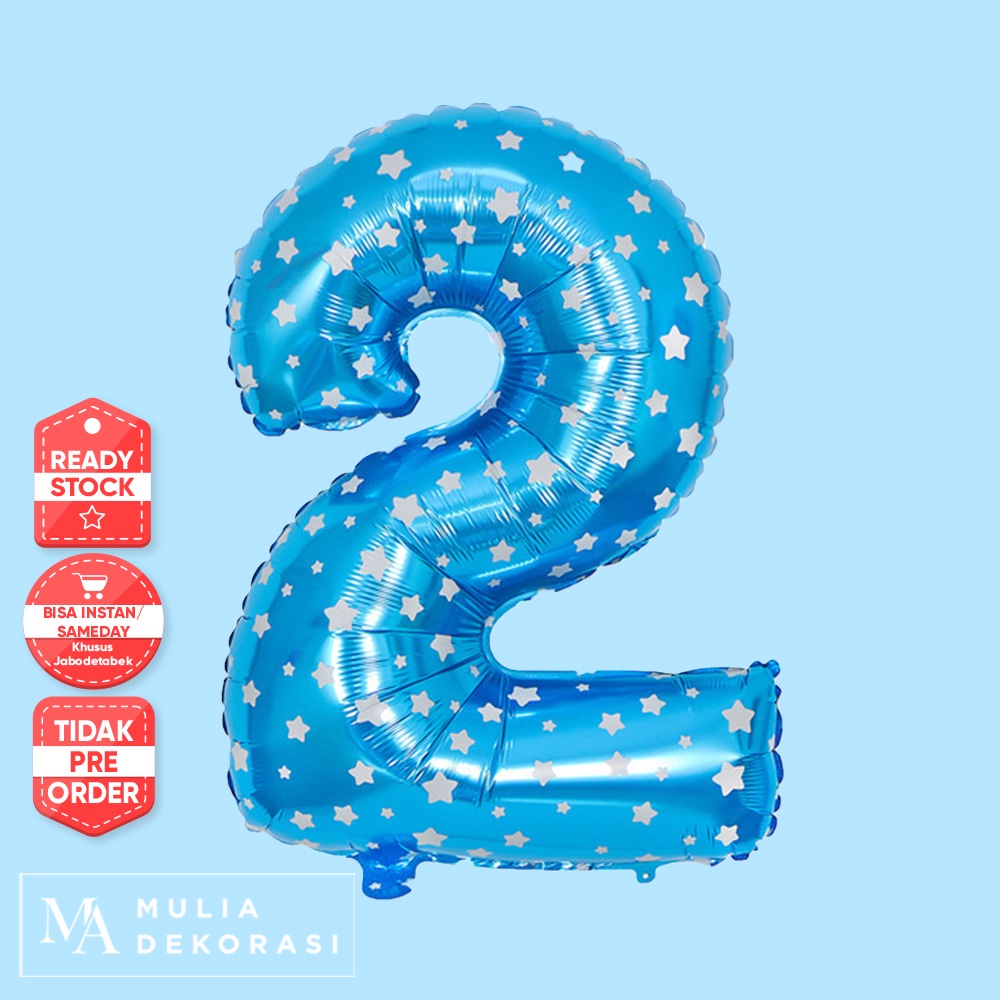 Balon Foil Huruf Pink Love Biru Bintang Alphabet Abjad Huruf Angka Lengkap A-Z Perhuruf Balon Foil