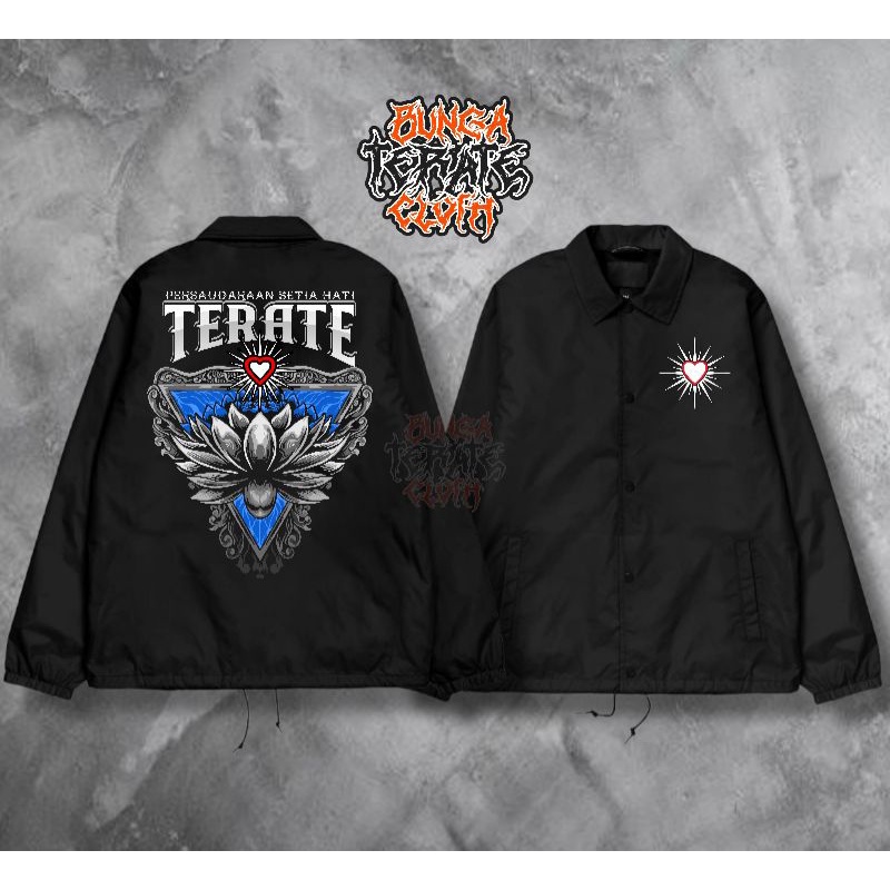 JAKET COACH PSHT JAKET PARASUT PSHT JAKET COACH TERATE JAKET COACH MOTIH BUNGA TERATE SEGITIGA