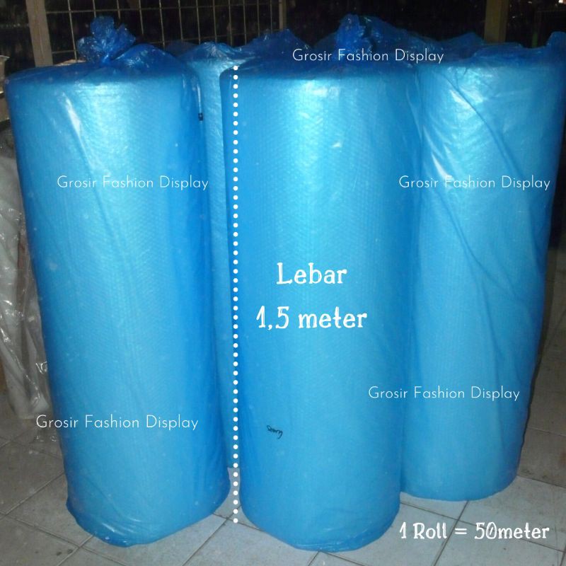 Bubble Wraping Plastik Bubble Wraping Plastik Packing Plastik Pelindung Barang Pecah Belah -ROLL C