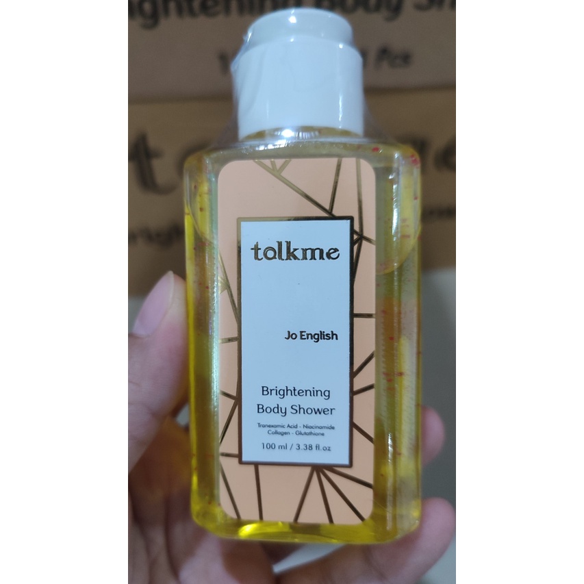 TALKME body wash 280ML dan 100ml body shower sabun cair ORIGINAL