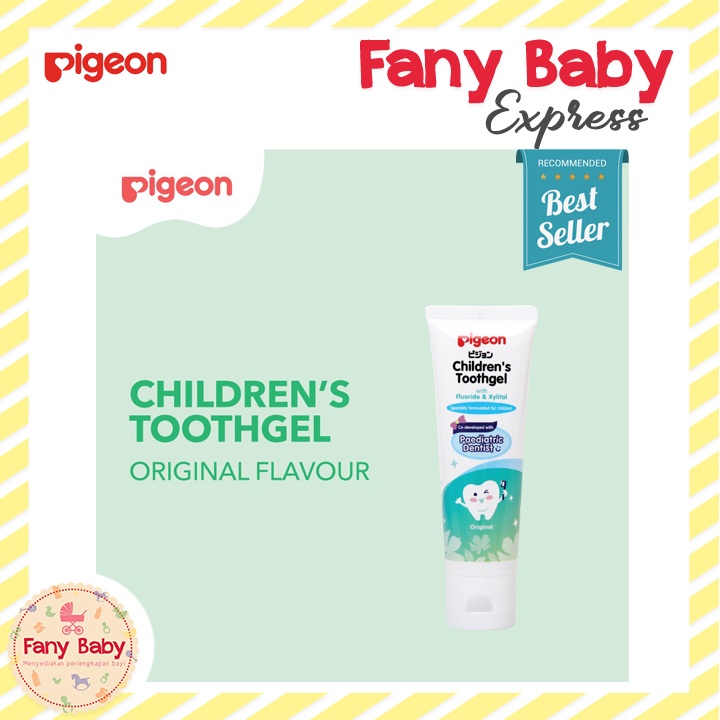 PIGEON CHILDREN'S TOOTHGEL WITH FLUORIDE &amp; XYLITOL