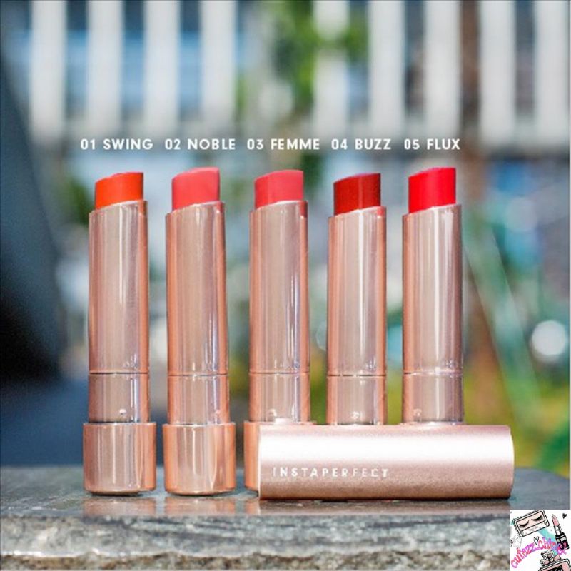 ☃Cutezz_Ching☃Wardah Instaperfect Mattetitude Matte Stain Lipstick 3.5g