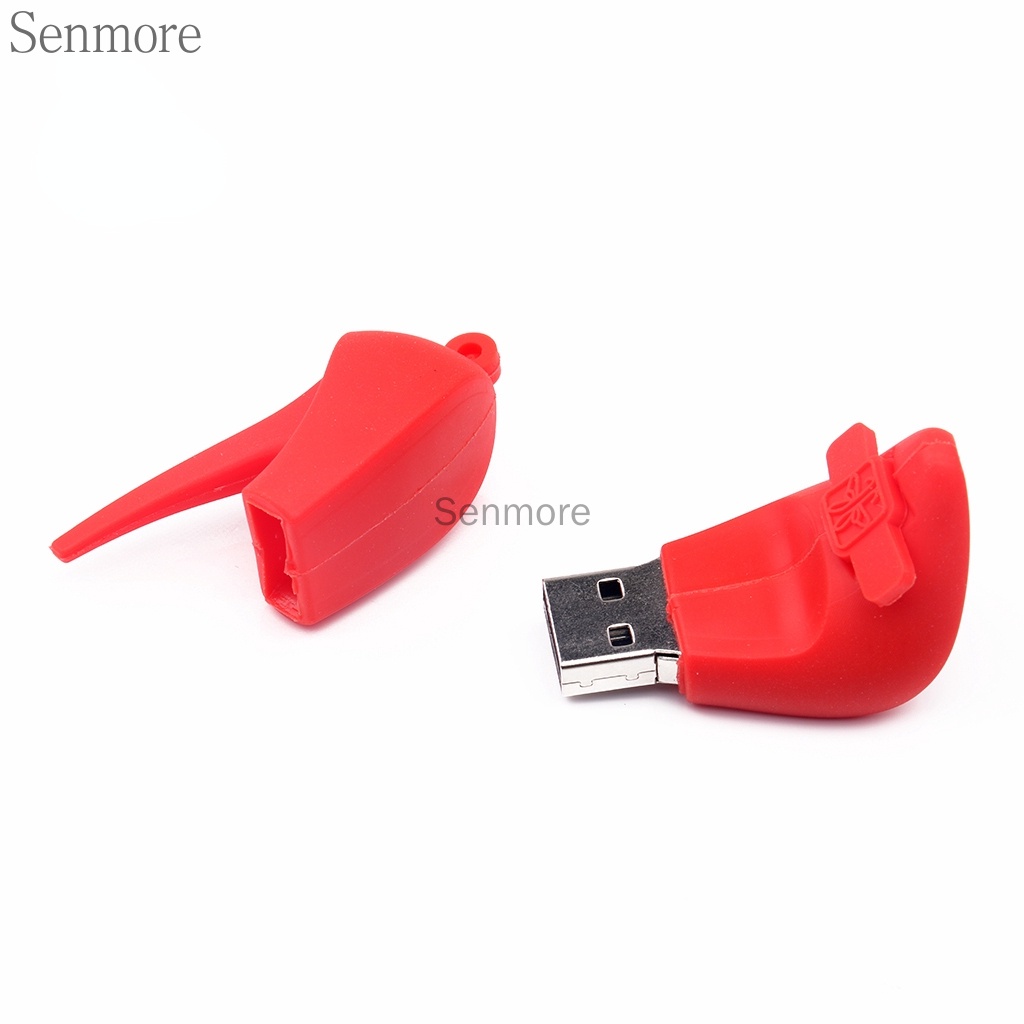 Pendrive 128GB 64GB 32GB 16GB 8GB 1GB Usb Drivr 1TB 2TB Desain Kartun Trick High Heels