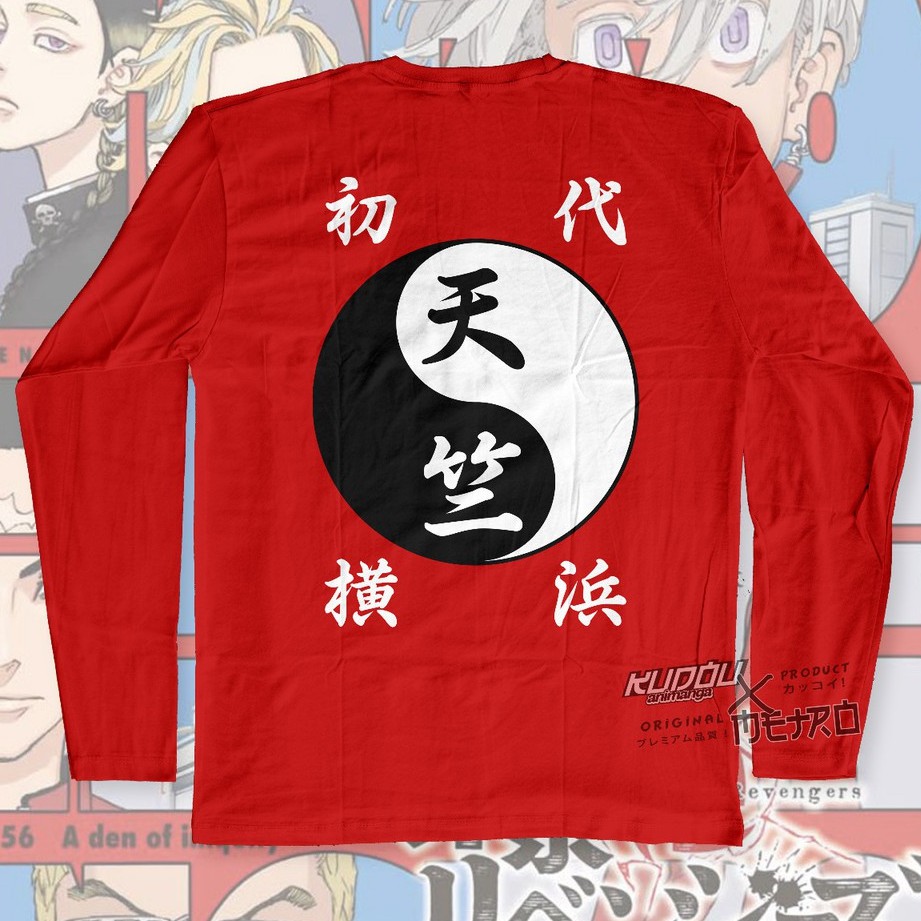 Longsleeve Tenjiku Anime Manga Tokyo Revengers Premium Unisex