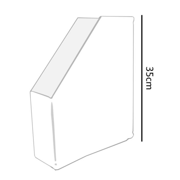 

Silahkan Order] Box File / Magazine File Folio 10 Cm 4011 62 Bantex Biru