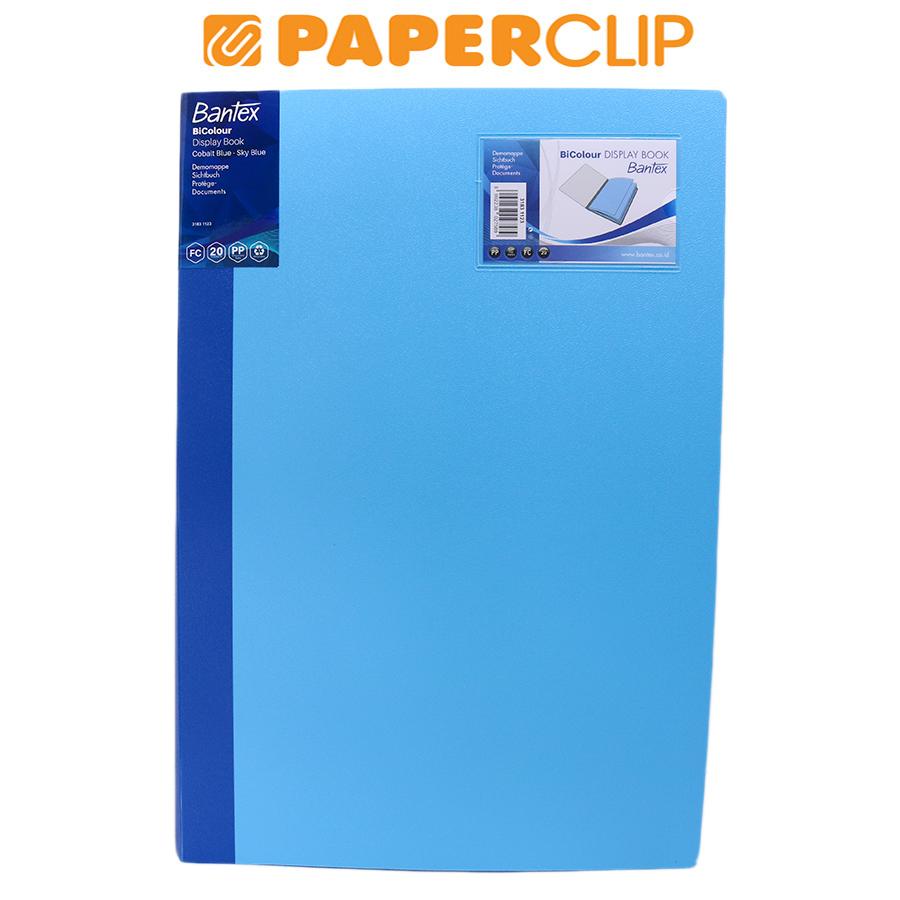 

CLEAR HOLDER BANTEX BICOLOUR FC 3183 1123 20P COBALT BLUE - SKY BLUE