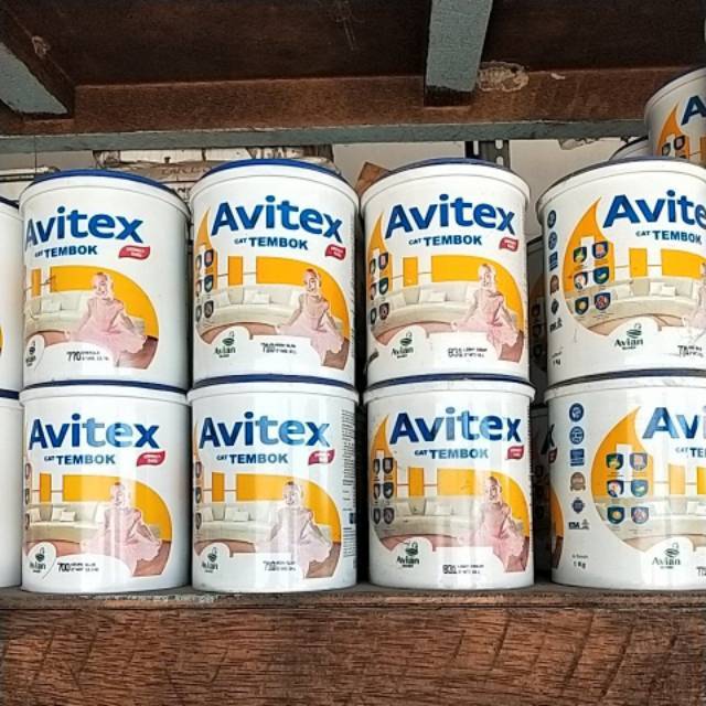  CAT  TEMBOK  AVITEX 1 KG AVIAN  BRAND CAT  INTERIOR  CAT  