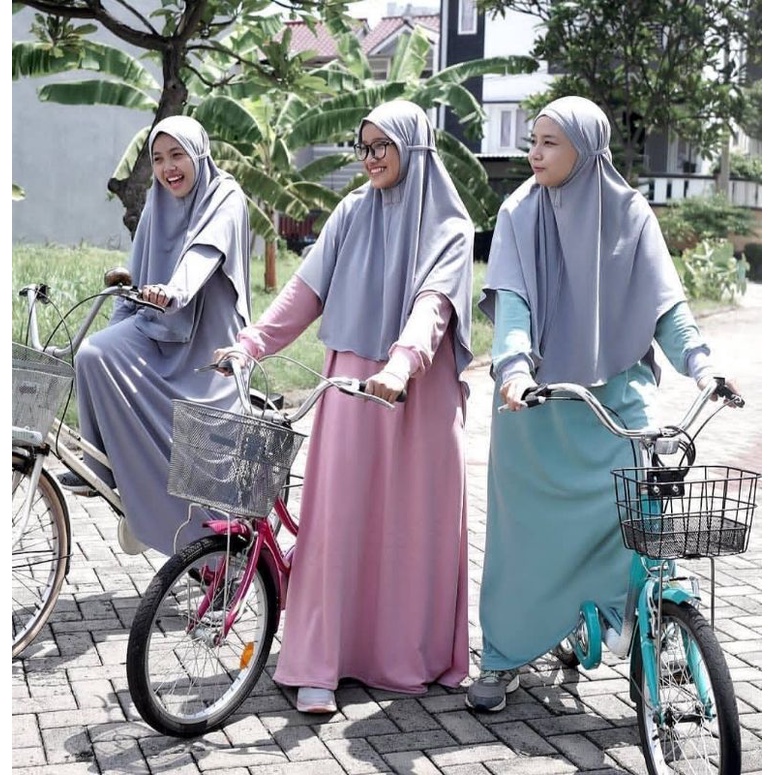 gamis sport gamis Jiyu by Hijab Alila gamis olahraga premium original busui