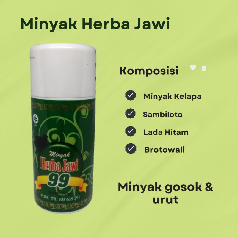Minyak Herba Jawi 99
