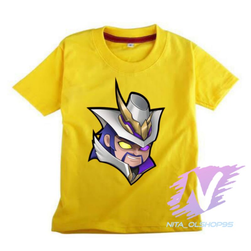 kaos anak clint kaos mobile legends