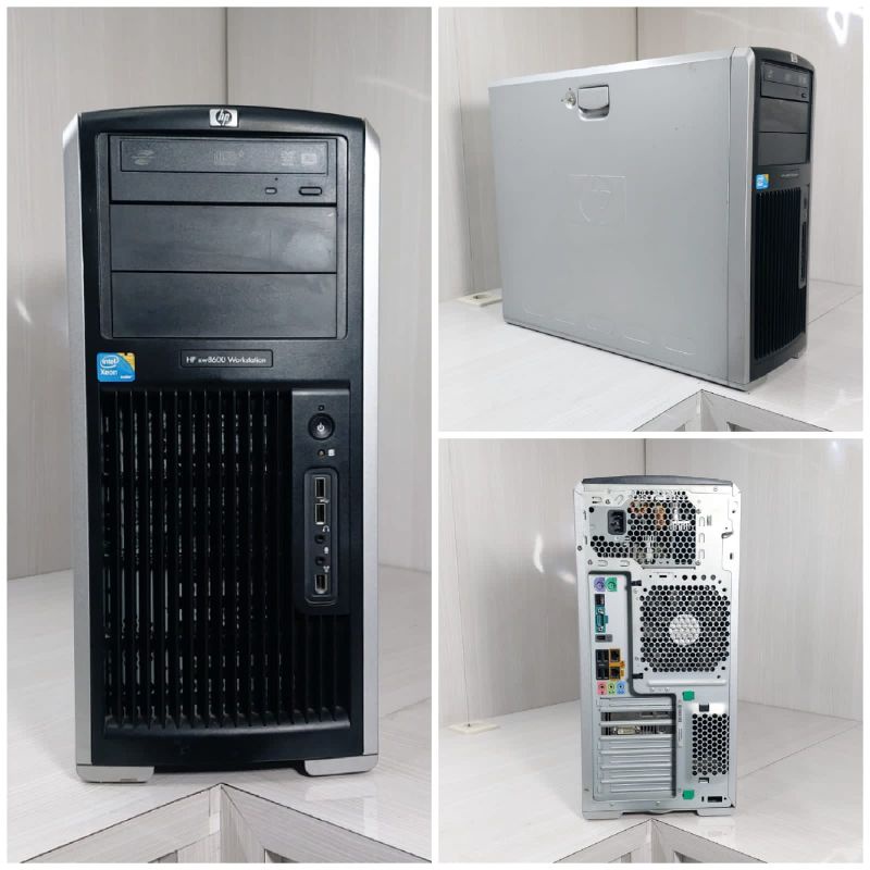 PC Server Worktation Dobel Prosesor RAM 32 Gb SSD 128 VGA QUADRO 1,5 GB