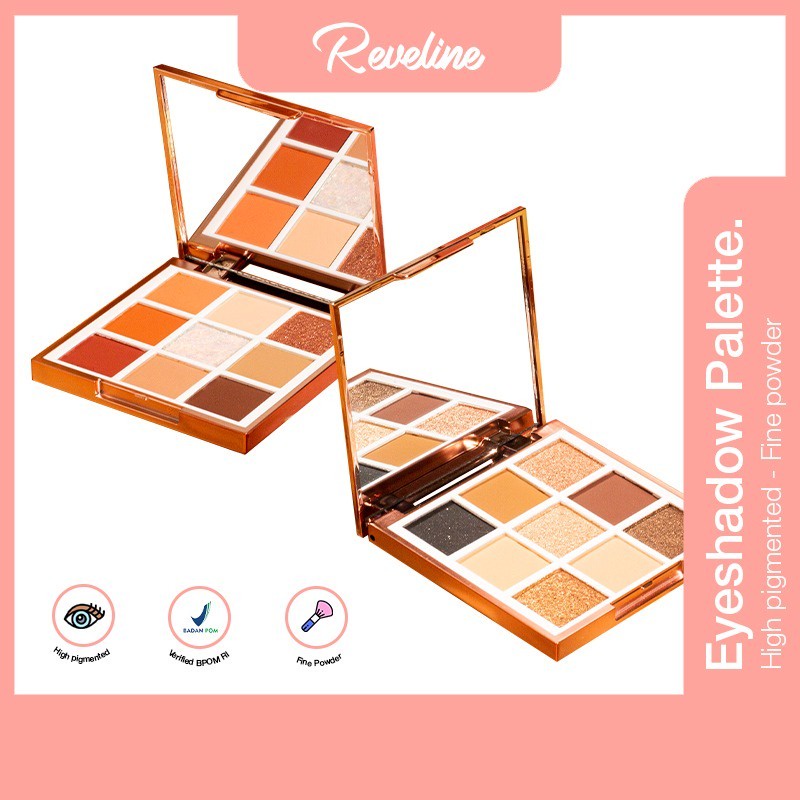 REVELINE Eyeshadow Palette | Make Up Pallete Eyeshadow