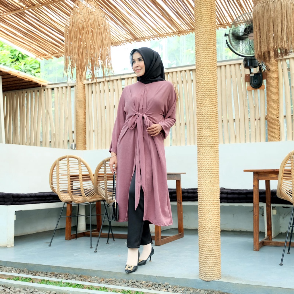 KHEVA MIDI DRESS / ATASAN WANITA