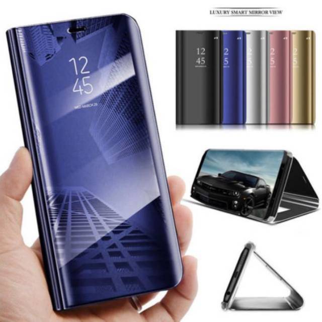 STANDING COVER CLEAR VIEW OPPO A5S A7 F9 F11 PRO VIVO Y91 Y93 Y95