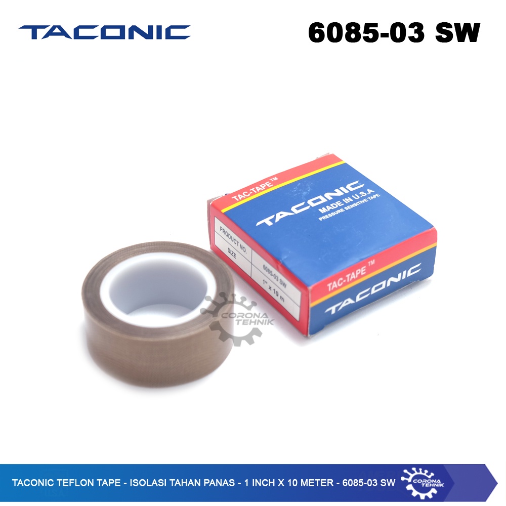 Isolasi Tahan Panas - 1 Inch x 10 M - 6085-03 SW -Taconic Teflon Tape