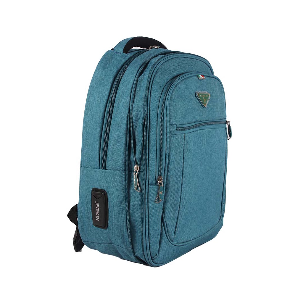 [KLIKTAS] Tas Ransel Laptop Import Polo Milano JJ 88123-18 / Backpack kantor kerja kuliah