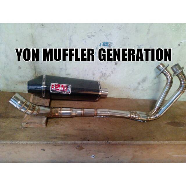 Ninja 250 full cacing silencer yoshimura