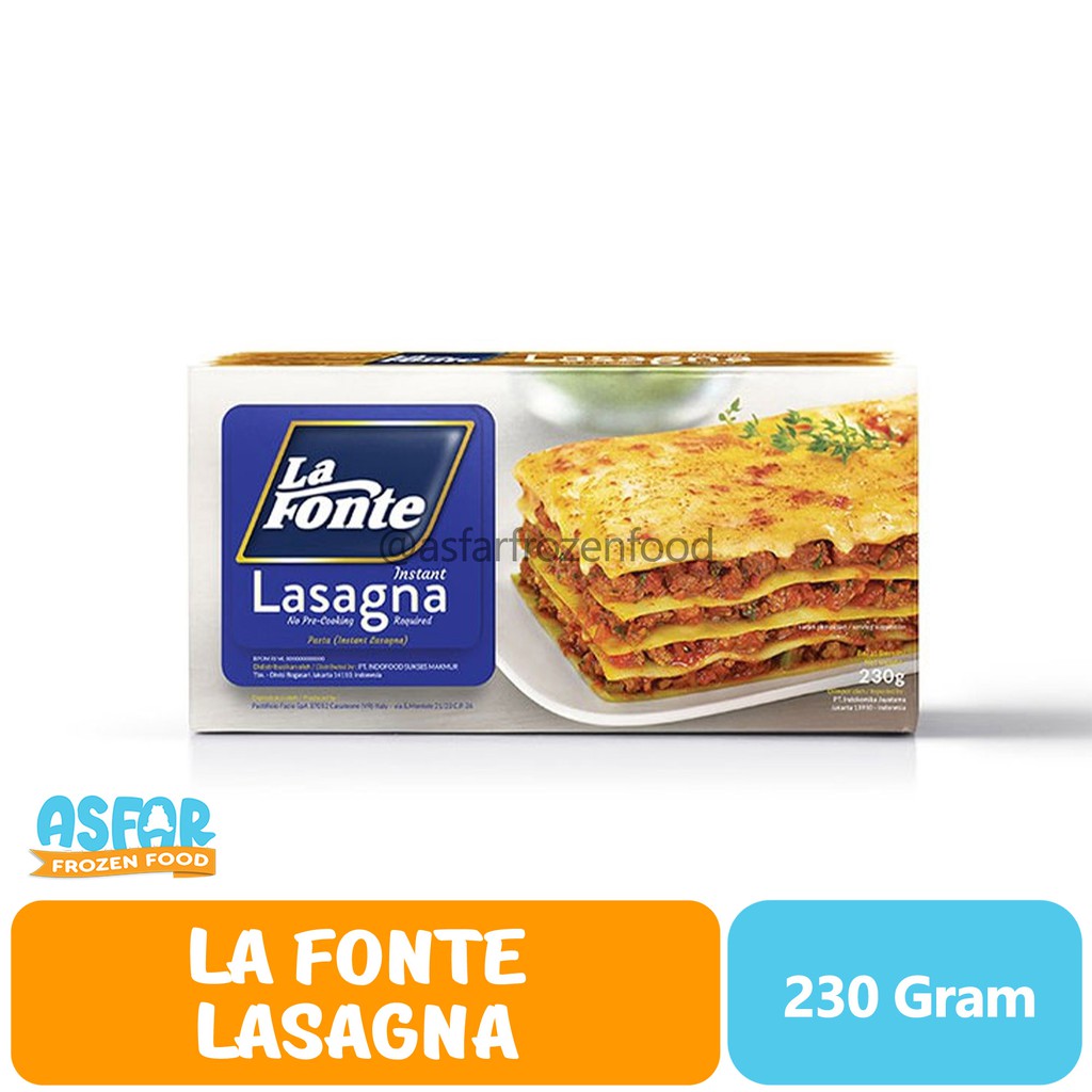 

La Fonte Lasagna 230 gr