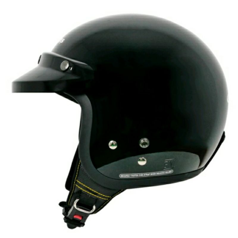 Helm cargloss cfm original100% hitam glossy
