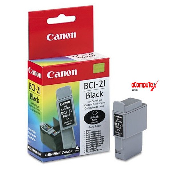 CARTRIDGE CANON BCI 21 BLACK (RESMI)