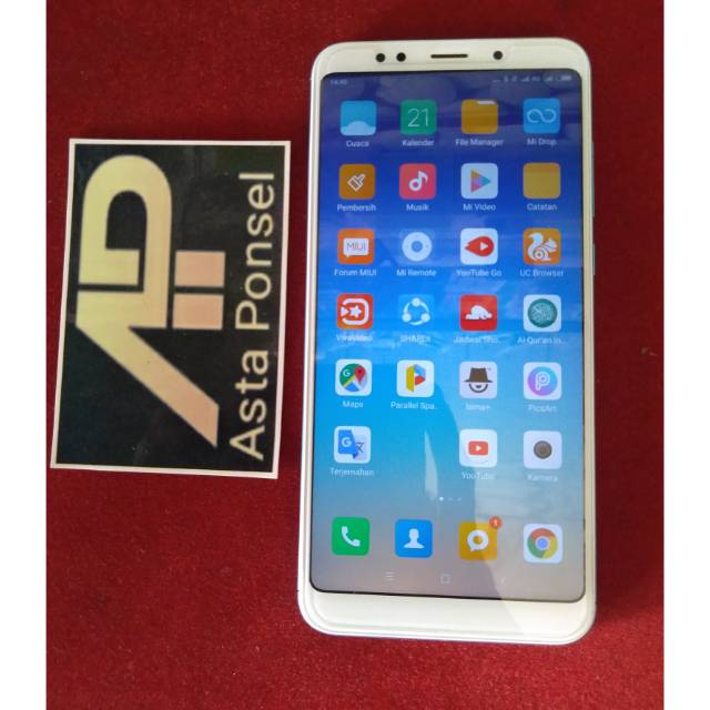 XIAOMI REDMI 5 PLUS RAM 3GB SECOND / BEKAS