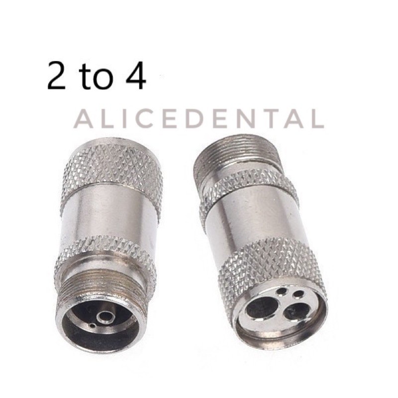 Alice Dental handpiece connector handpiece konektor hand piece 2 hole 4 holes highspeed lowspeed