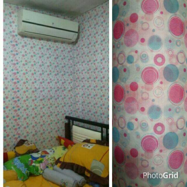 Jual Wallpaper Dinding Motif Dotty Wallpaper Anti Lembab | Shopee Indonesia