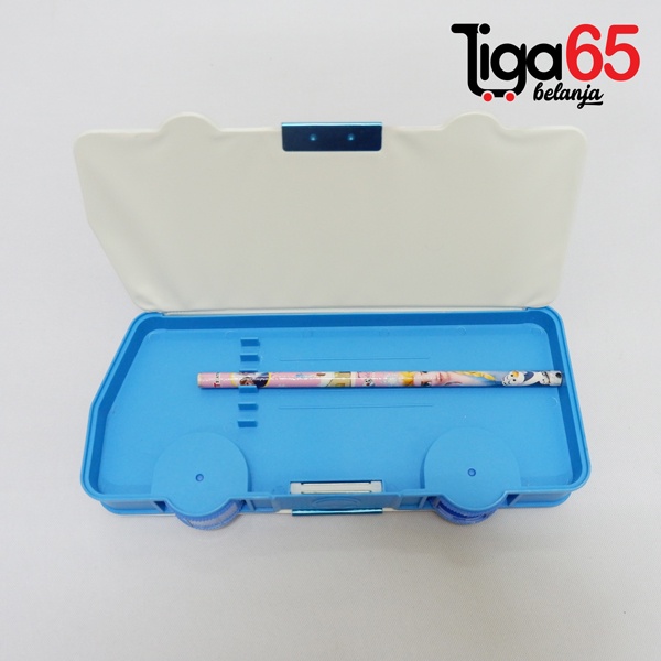 365 PENCIL CASE #40795 Tempat Pensil / Pouch Penyimpanan Besar / Pencil Case Magnet