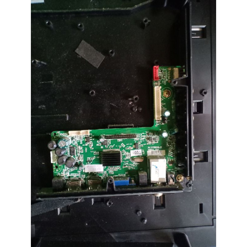 MB MAINBOARD MOTHERBOARD MESIN MOBO MODUL TV LED POLYTRON PLD 32D120I 32D120I 32D120