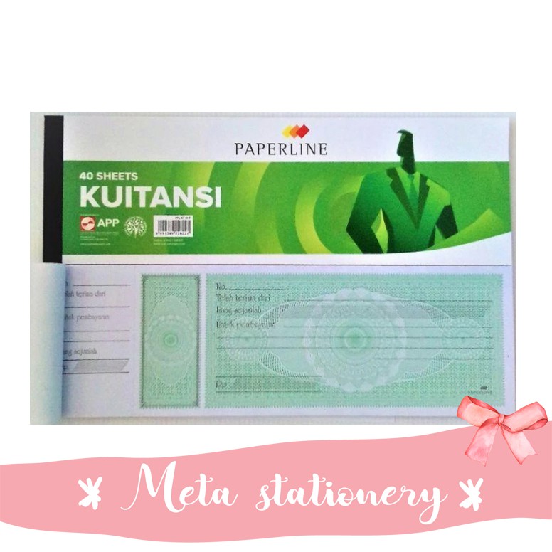 

Kwitansi Sedang Paperline 40 lembar